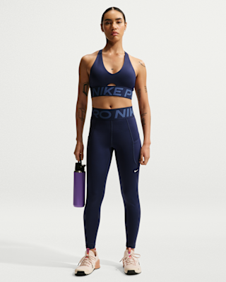 Женские тайтсы Nike Pro Sculpt High-Waisted 7/8 Leggings with Pockets