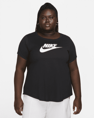 Женская футболка Nike Sportswear Essentials Logo (Plus Size)