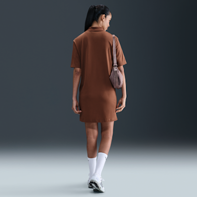 Vestido tipo polo de manga corta para mujer Nike Sportswear Essential