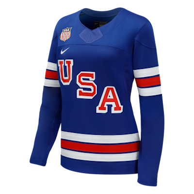 Jersey de hockey para mujer Nike "Team USA" 2026 Winter Olympics