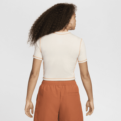 Nike Sportswear Chill Knit Women's Slim Cropped T-Shirt
