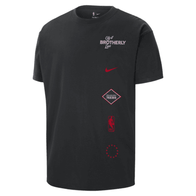 Playera de la NBA Max90 Nike Courtside para hombre Philadelphia 76ers 2023/24 City Edition