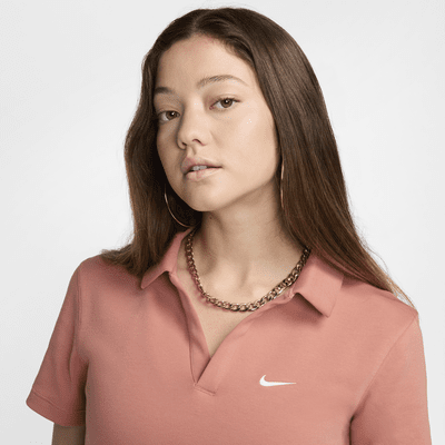 Polo de manga corta para mujer Nike Sportswear Essential