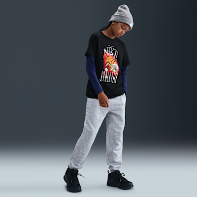 Playera para niños talla grande Nike Sportswear