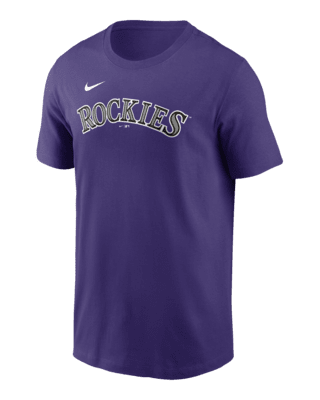 Мужская футболка Charlie Blackmon Colorado Rockies Fuse Nike MLB