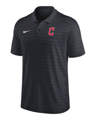 Nike Dri-FIT Victory Striped (MLB Cleveland Guardians) Men's Polo