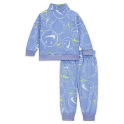 Nike Smiley Swoosh Printed Tricot Set Baby Tracksuit