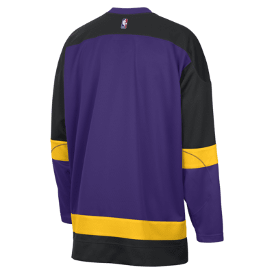 Los Angeles Lakers City Edition Men's Nike NBA Hockey Jersey