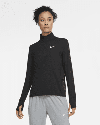 Nike Element Women's 1/2-Zip Running Top.