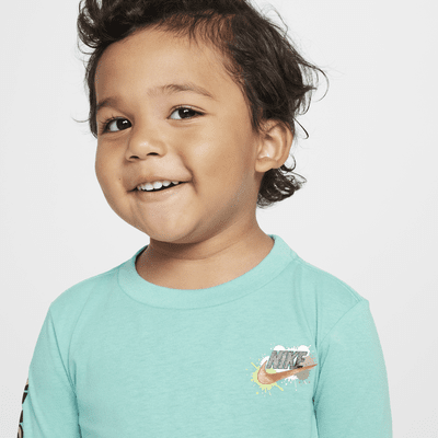 Playera de manga larga infantil Nike "Express Yourself"