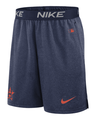 Мужские шорты Houston Astros Authentic Collection Practice Nike Dri-FIT MLB Shorts