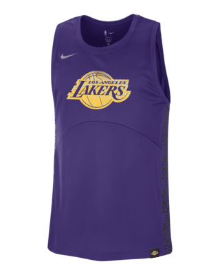 Мужские джерси Los Angeles Lakers Starting 5 Courtside Nike Dri-FIT NBA Graphic Jersey