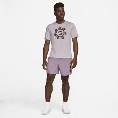 Playera de running de manga corta para hombre Nike Dri-FIT Wild Run Miler