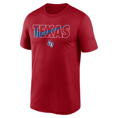 Nike Dri-FIT City Swoosh Legend (MLB Texas Rangers) Men's T-Shirt. Nike.com