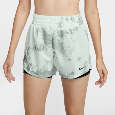 Nike One Women's Dri-FIT High-Waisted 8cm (approx.) 2-in-1 Shorts