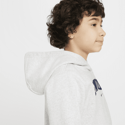 Sudadera con gorro para niños talla grande Nike Sportswear Club Fleece