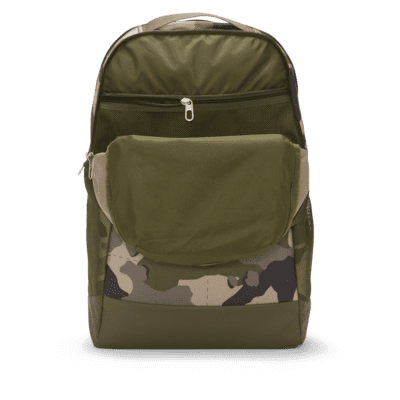 nike brasilia camo backpack