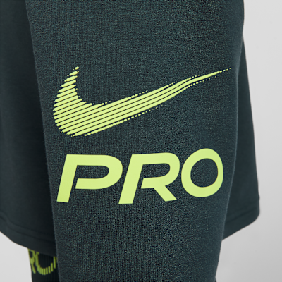 Nike Pro Women's Dri-FIT Loose Crew-Neck French Terry Sweatshirt