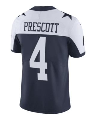 Dak Prescott Authentic Signed White Pro Style Jersey Autographed