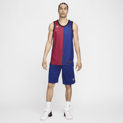 F.C. Barcelona 2024 Home Men's Nike Dri-FIT Basketball Replica Jersey