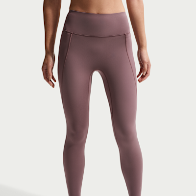 Nike Universa Women's High-Waisted 7/8 Leggings with No Front Seam