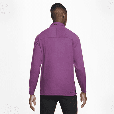 mens pink nike half zip