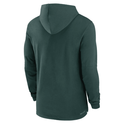 Michigan State Spartans Sideline Men's Nike Dri-FIT College Long-Sleeve Hooded Top