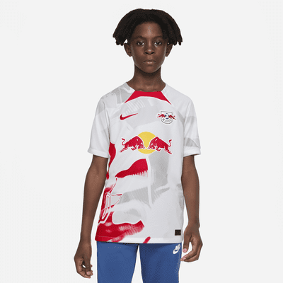 RB Leipzig 2022/23 Stadium Home Older Kids' Nike Dri-FIT Football Shirt