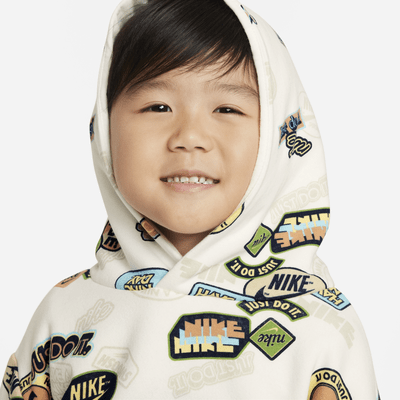 Sudadera con gorro estampada infantil Nike Sportswear