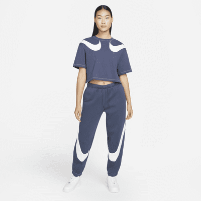 Pantalones de entrenamiento Easy Fleece para mujer Nike Sportswear Swoosh