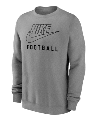 Мужской свитшот Nike Swoosh Club Fleece Football Pullover Crew-Neck для футбола