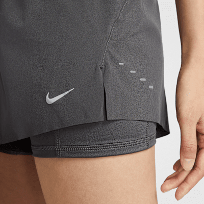 Nike Swift Women's Dri-FIT Mid-Rise 2-in-1 Running Shorts