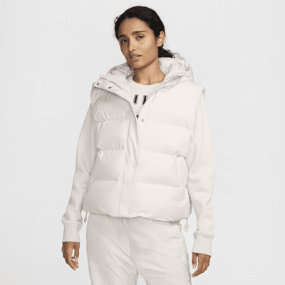 Chaleco con gorro Therma-FIT holgado para mujer Nike Sportswear Metro Puffer