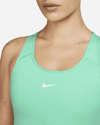 nike sports bra mint green