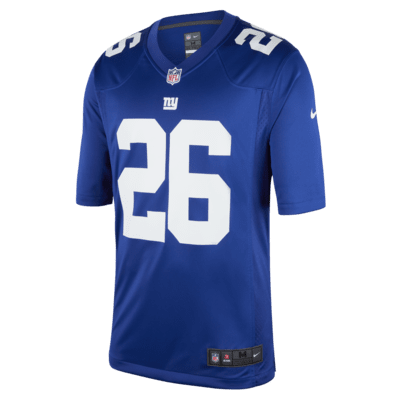 NFL New York Giants (Saquon Barkley) Men's Game American Football Jersey