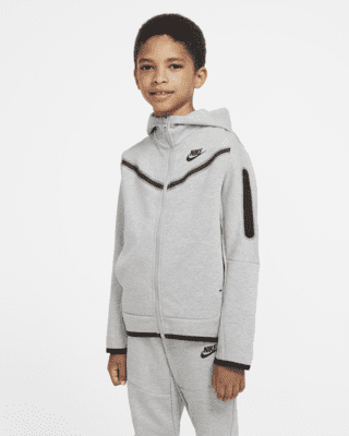 levenslang Somatische cel Ruim Nike Sportswear Tech Fleece Older Kids' (Boys') Full-Zip Hoodie. Nike ID
