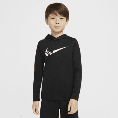 Nike Big Kids' (Boys') Long-Sleeve Hooded Training Top