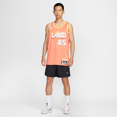 Donovan Mitchell Cleveland Cavaliers City Edition Men's Nike NBA Swingman Jersey