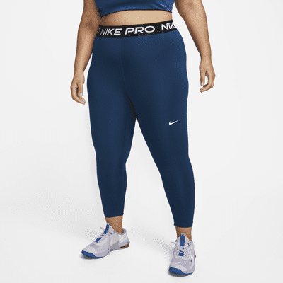 Won chocar infierno Nike Pro Women's Mid-Rise Crop Leggings (Plus Size). Nike.com