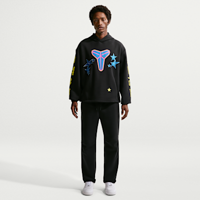 Męska bluza nierozpinana z kapturem z dzianiny do koszykówki Kobe