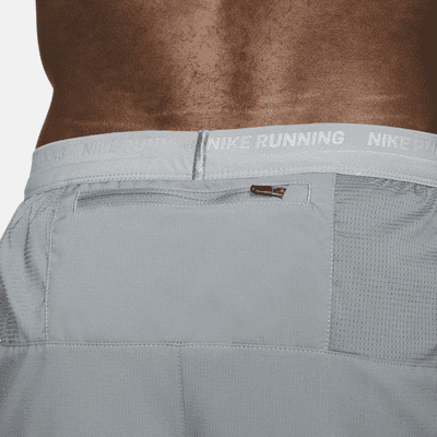 Shorts de running 2 en 1 Dri-FIT de 18 cm para hombre Nike Stride