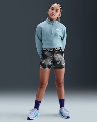 Детские шорты Nike Pro Big Kids' (Girls') Dri-FIT 3" Shorts