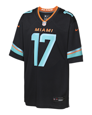 Детские джерси Jaylen Waddle Miami Dolphins Rivalries Collection Big Kids' Nike NFL Game Jersey