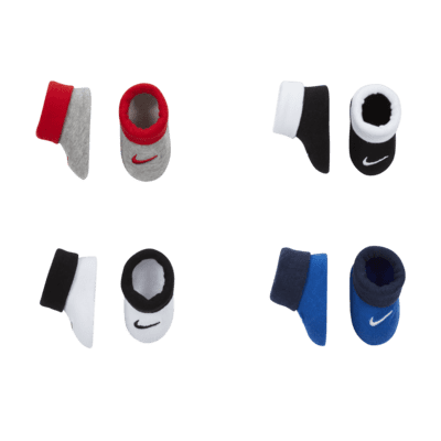 Nike Baby (0-6M) Booties (4 pairs)