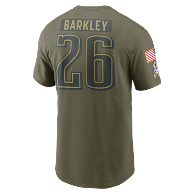 Saquon Barkley Philadelphia Eagles Salute To Service Men’s Nike NFL T-Shirt