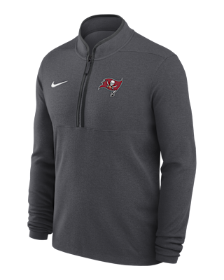 Мужские  Tampa Bay Buccaneers Logo Victory Nike Dri-FIT NFL 1/2-Zip Long-Sleeve Top