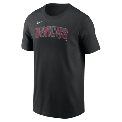 Мужская футболка Arizona Diamondbacks Fuse Wordmark