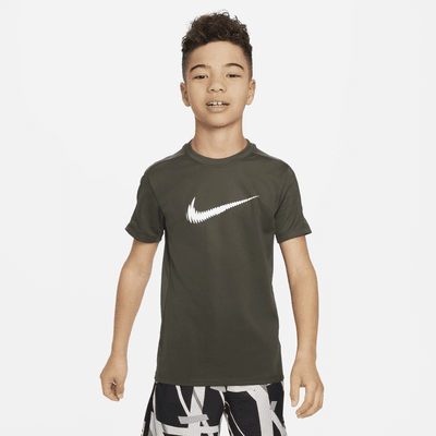 Nike Trophy23 Older Kids' Dri-FIT Short-Sleeve Top. Nike IN
