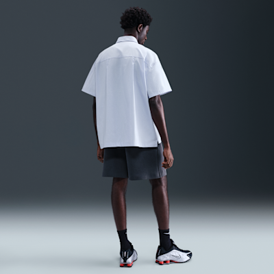 Nike Club overhemd met korte mouwen en knoopsluiting voor heren