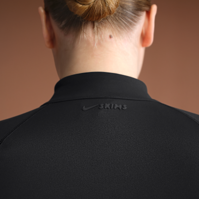 NikeSKIMS Matte Women's Mock-Neck Full-Zip Jacket